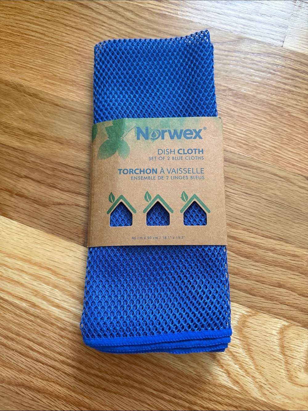 Norwex Blue Dish Cloth set of 2